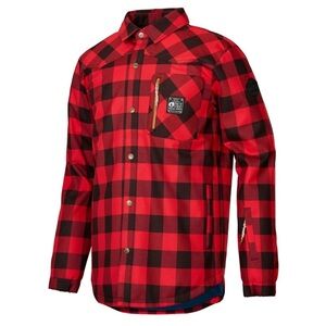 Picture Recycled & Organic Clothing Black Edition Line Buffalo Plaid. Like new